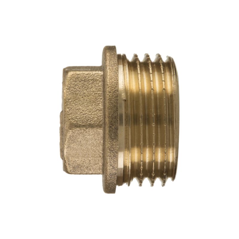 Korek Hydrauliczny Zaślepka Mosiężna 95C 1MPa GZ 1/2" INVENA 1 szt.