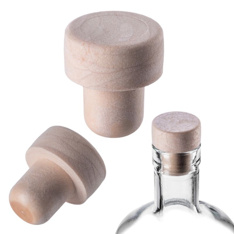 Korek KADAX do butelki na wino Velletri grzybek syntetyczny 21.5mm 1 szt.