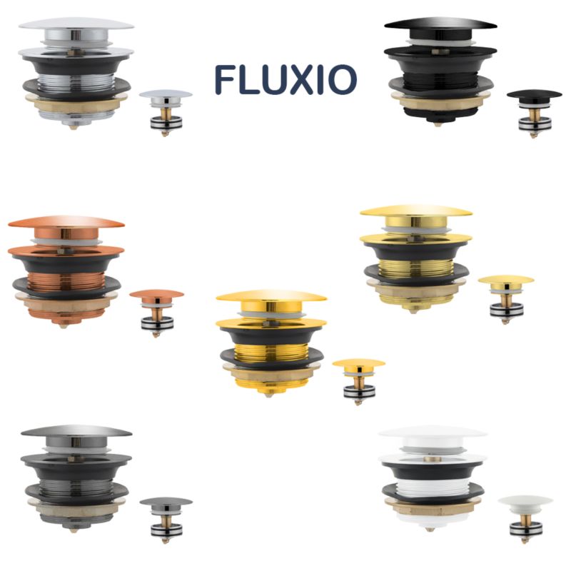 Korek klik - klak do brodzika Hytti Fluxio fi 50 chrom