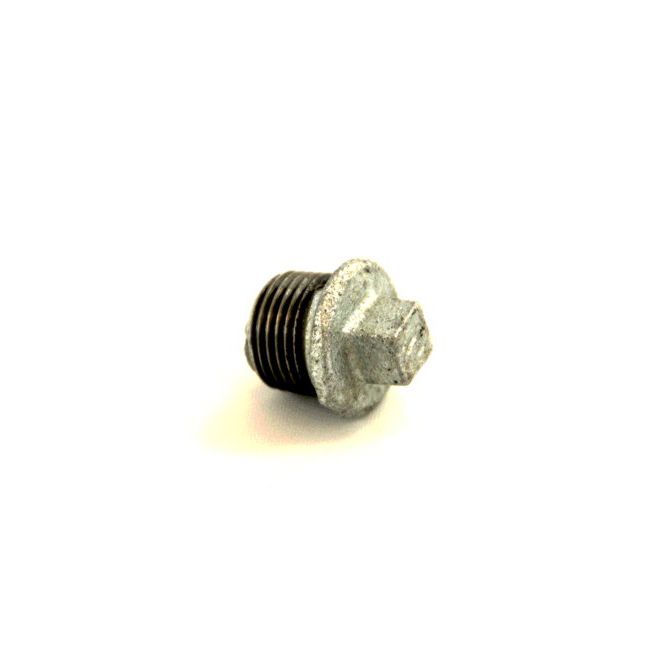 Korek z obrzeżem 1/2" ocynkowany