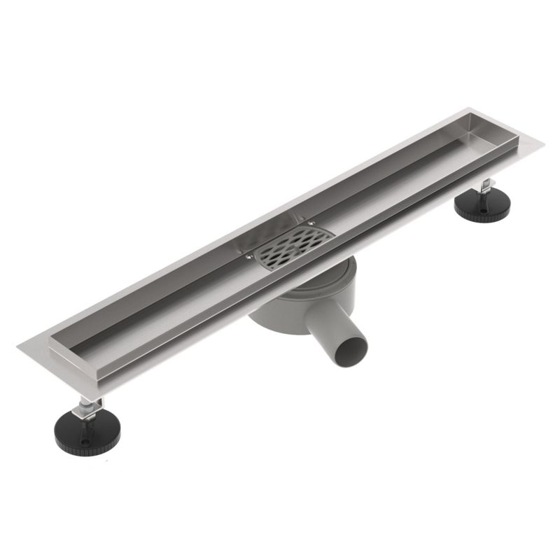 Korpus odpływu liniowego SEVANTE obrotowy 60 cm inox FLAT 1 szt.