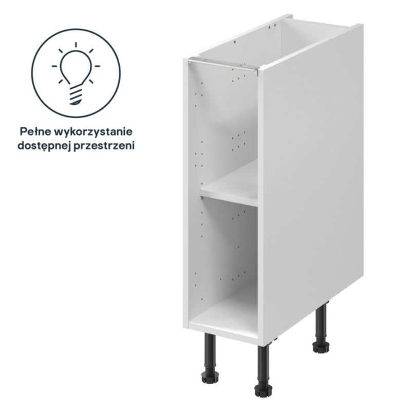 Korpus szafki kuchennej dolnej GoodHome Caraway 30 cm
