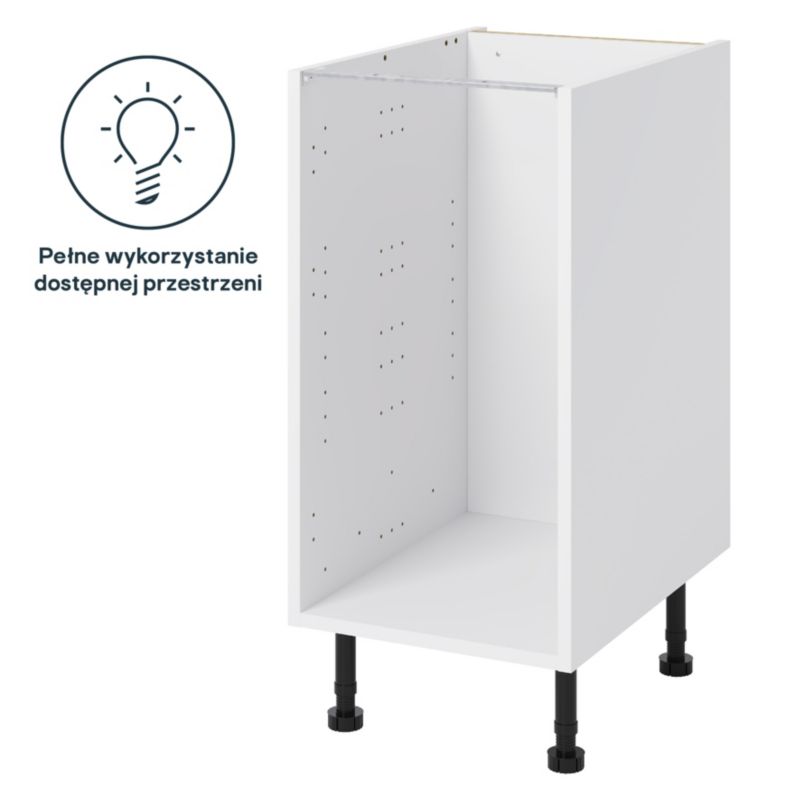 Korpus szafki kuchennej dolnej GoodHome Caraway 40 cm