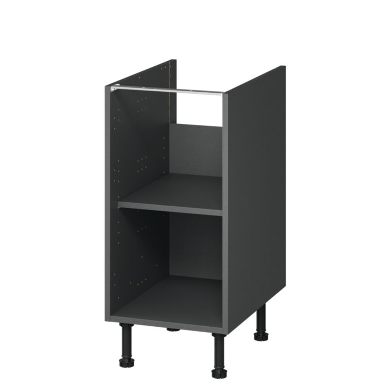 Korpus szafki kuchennej dolnej GoodHome Caraway 40cm szary