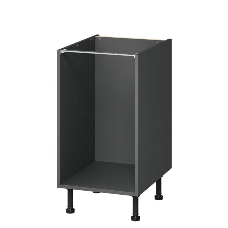Korpus szafki kuchennej dolnej GoodHome Caraway 45 cm szary