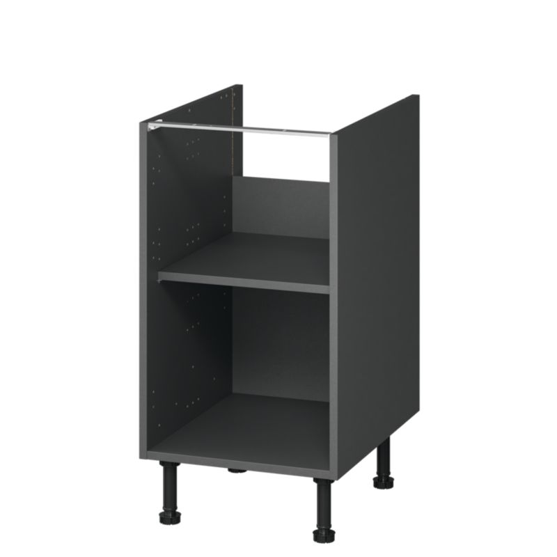 Korpus szafki kuchennej dolnej GoodHome Caraway 45 cm szary