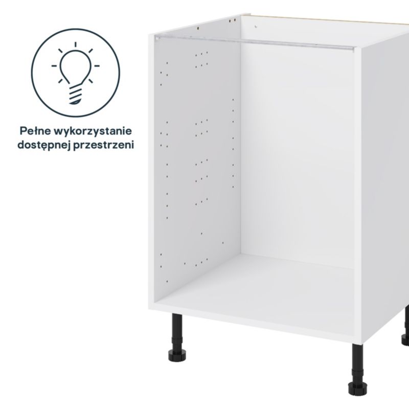 Korpus szafki kuchennej dolnej GoodHome Caraway 60 cm