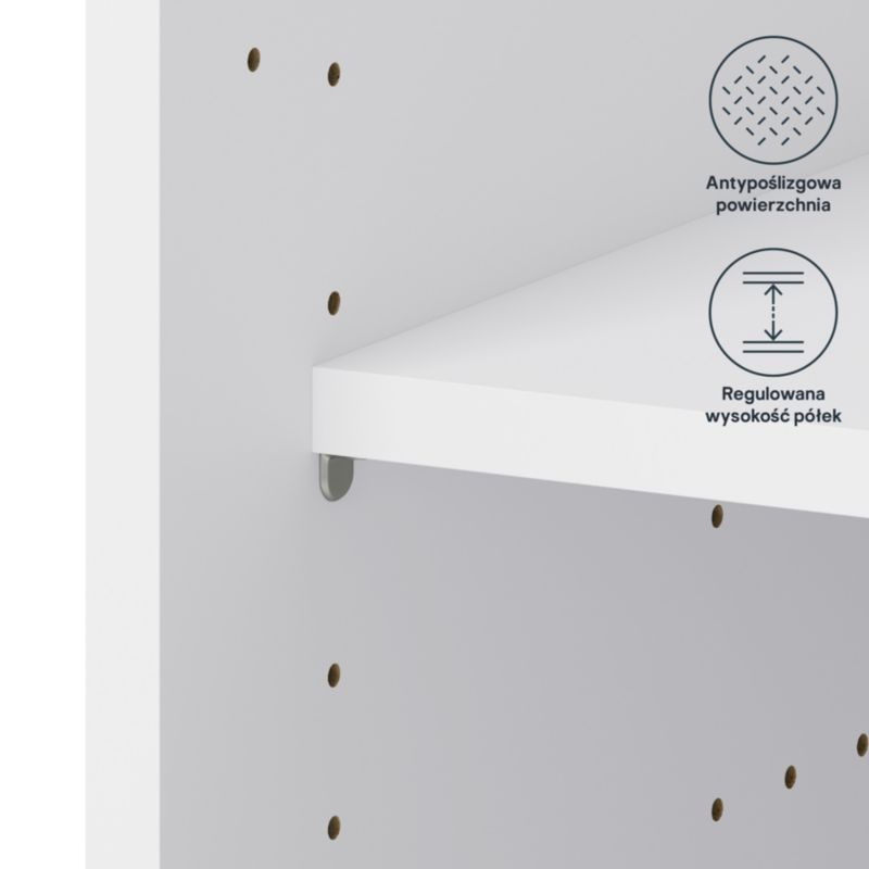 Korpus szafki kuchennej dolnej GoodHome Caraway 80 cm