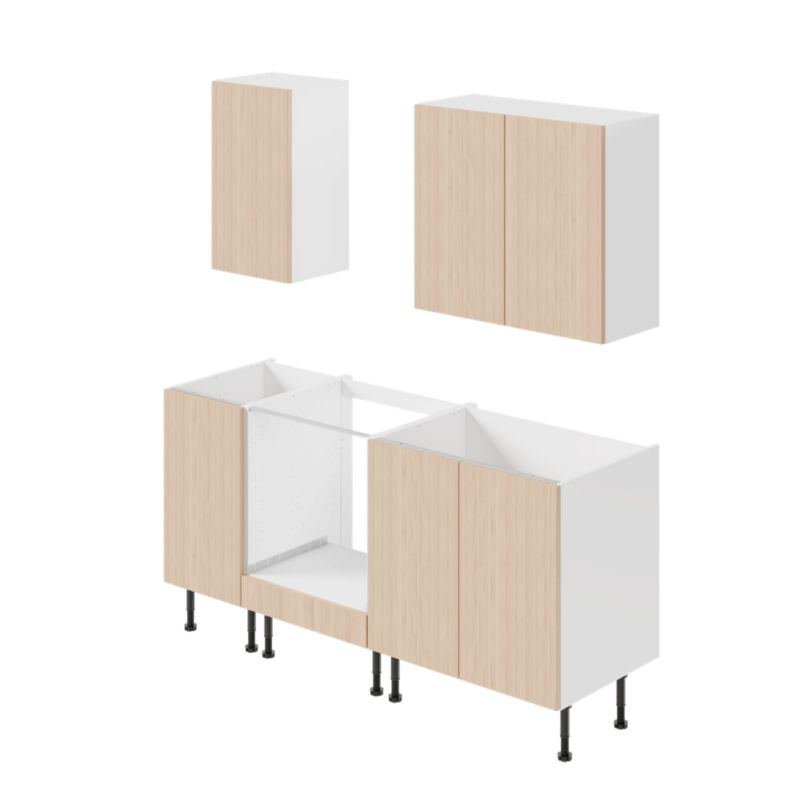 Korpus szafki kuchennej dolnej GoodHome Caraway 80 cm