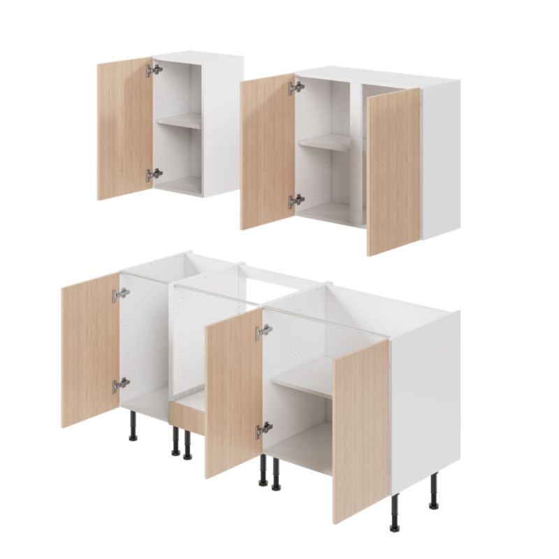 Korpus szafki kuchennej dolnej GoodHome Caraway 80 cm
