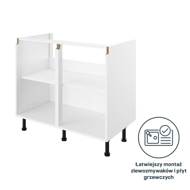 Korpus szafki kuchennej GoodHome Innovo 100 cm biały