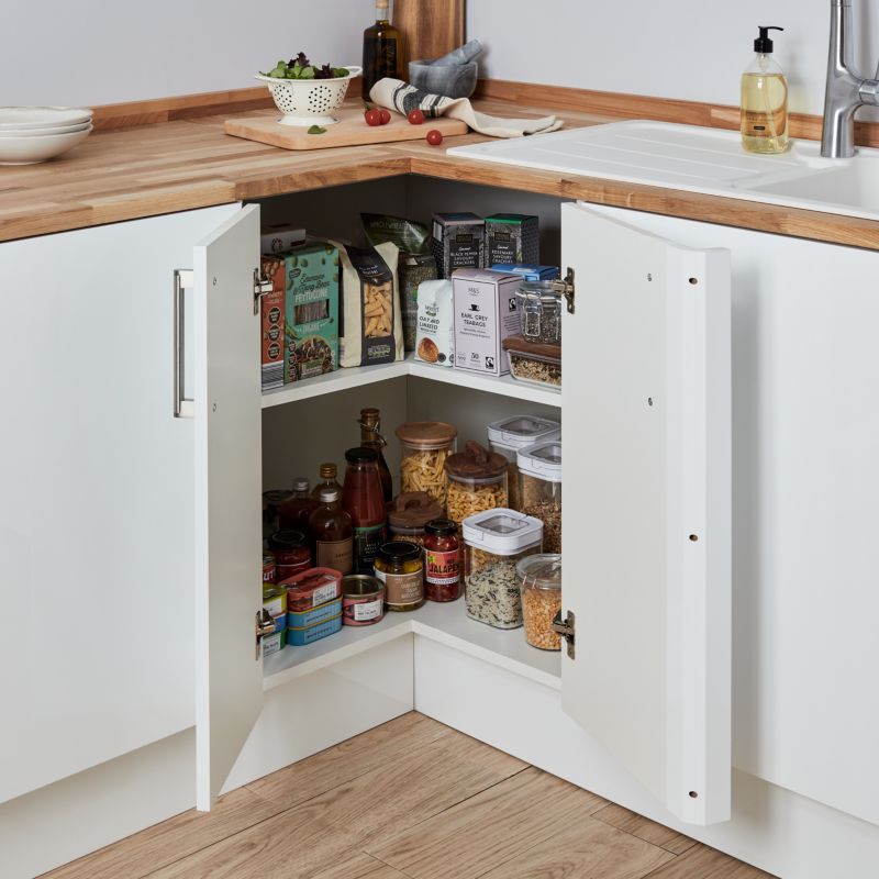 GoodHome Caraway rohová kuchyňská skříňka korpus 93 cm.