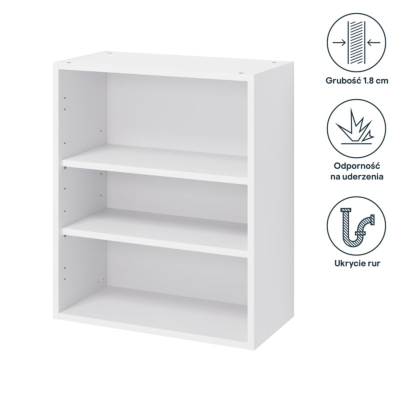 Korpus szafki kuchennej wiszącej GoodHome Caraway 60 cm