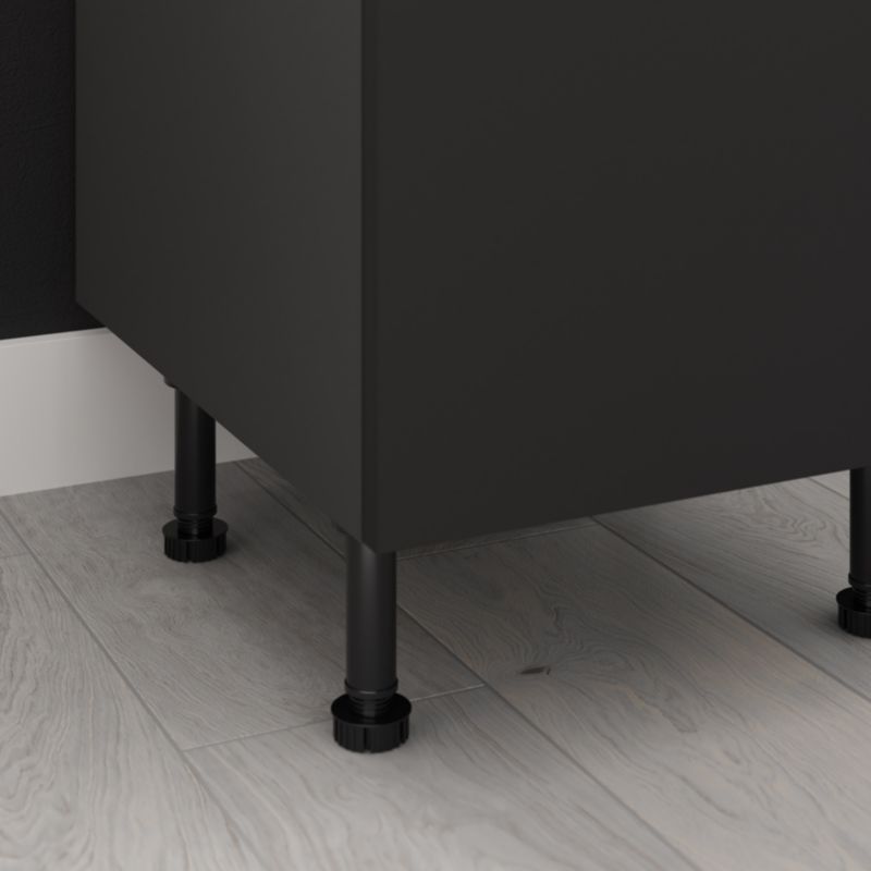 Korpus szafki kuchennej wiszącej GoodHome Caraway 90 cm szary