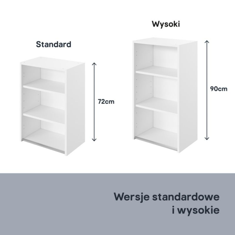 Korpus szafki kuchennej wiszącej GoodHome Innovo 15 cm