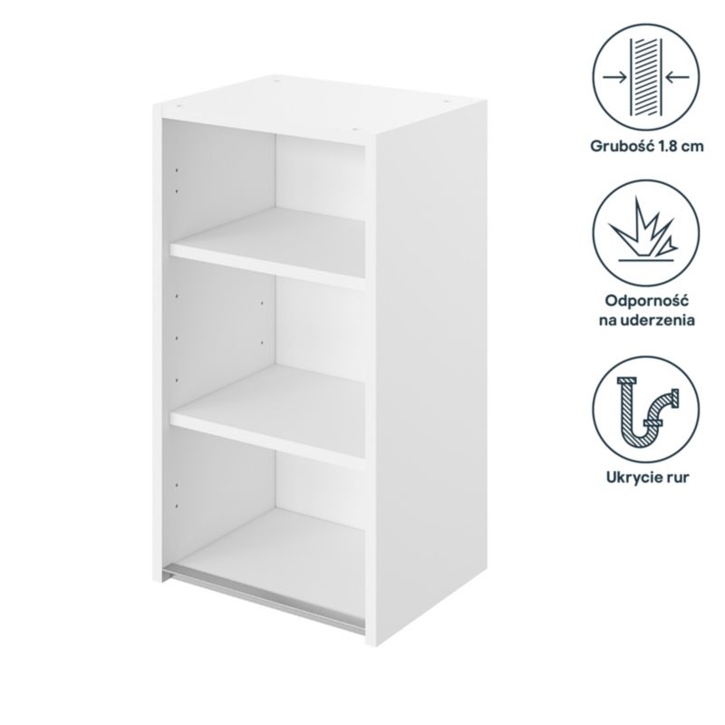 Korpus szafki kuchennej wiszącej GoodHome Innovo 40 cm