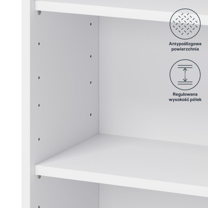 Korpus szafki kuchennej wiszącej wysokiej GoodHome Caraway 40 cm