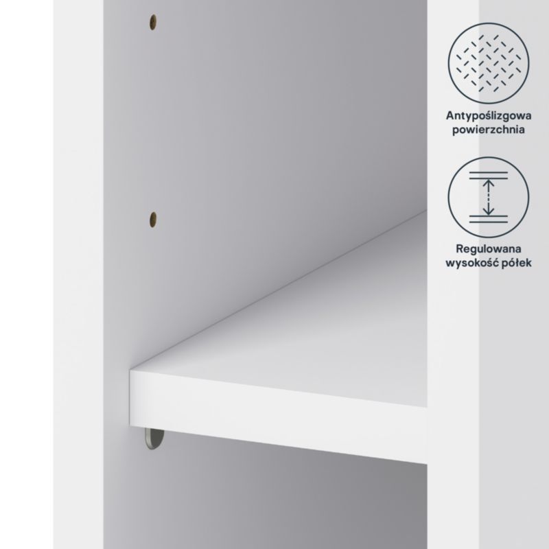 Korpus szafki kuchennej wiszącej wysokiej GoodHome Innovo 15 cm