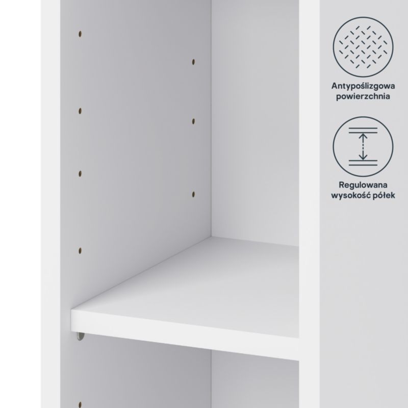 Korpus szafki kuchennej wiszącej wysokiej GoodHome Innovo 25 cm