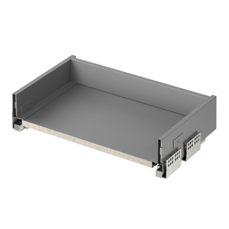 Korpus szuflady GoodHome slim standard 50 cm jasny szary