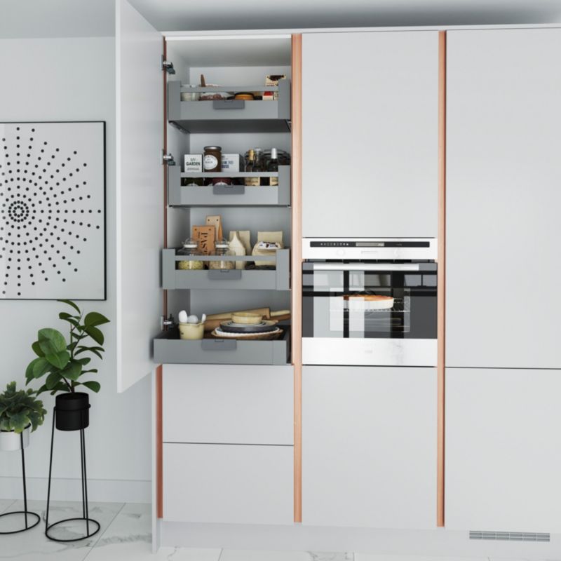 Korpus szuflady GoodHome Soto 60 cm antracyt