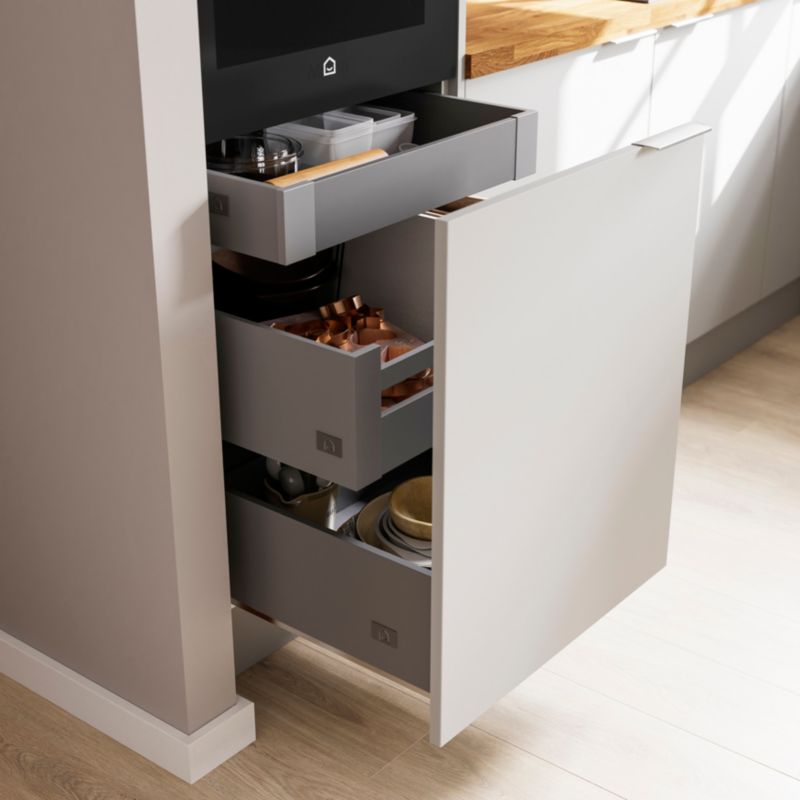 Korpus szuflady GoodHome Soto 60 cm antracyt