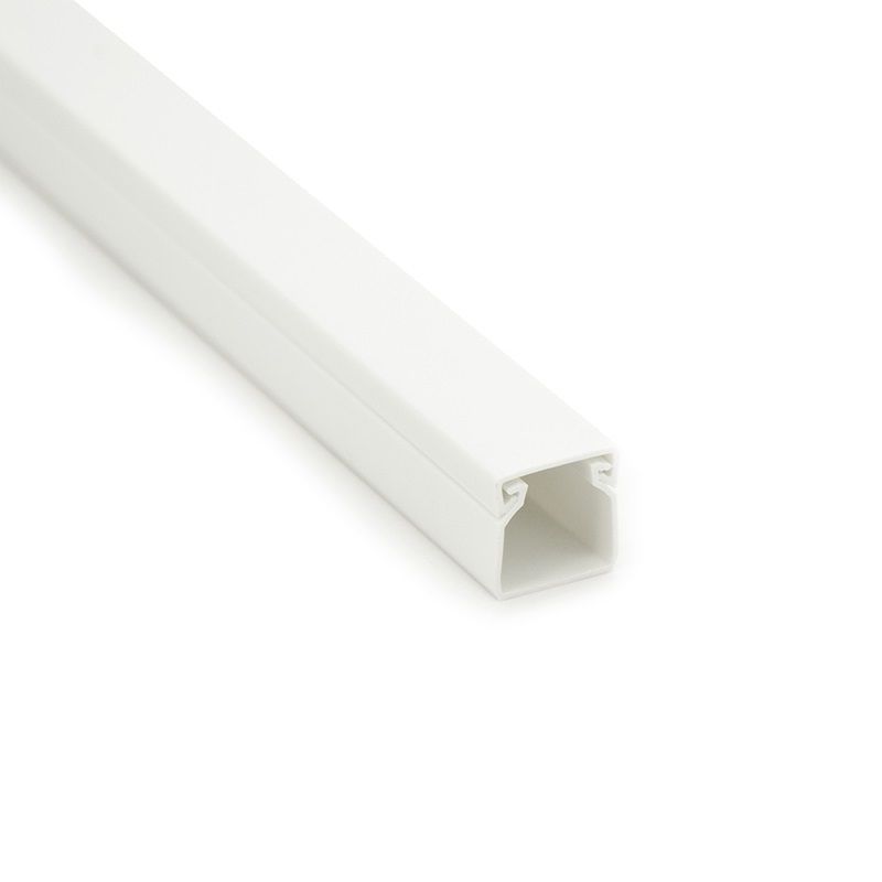 Korytko kablowe CanaLux CNL-C-15010-12, kanał elektroinstalacyjny 15x10mm z pokrywą 24 mb, białe, 12 szt.