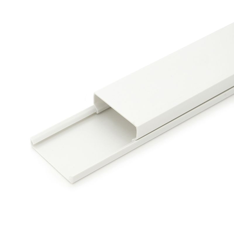 Korytko kablowe CanaLux CNL-C-40016-16, kanał elektroinstalacyjny 40x16mm z pokrywą 32 mb, białe, 16 szt.