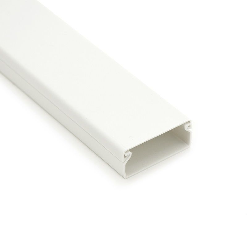 Korytko kablowe CanaLux CNL-C-40016-16, kanał elektroinstalacyjny 40x16mm z pokrywą 32 mb, białe, 16 szt.