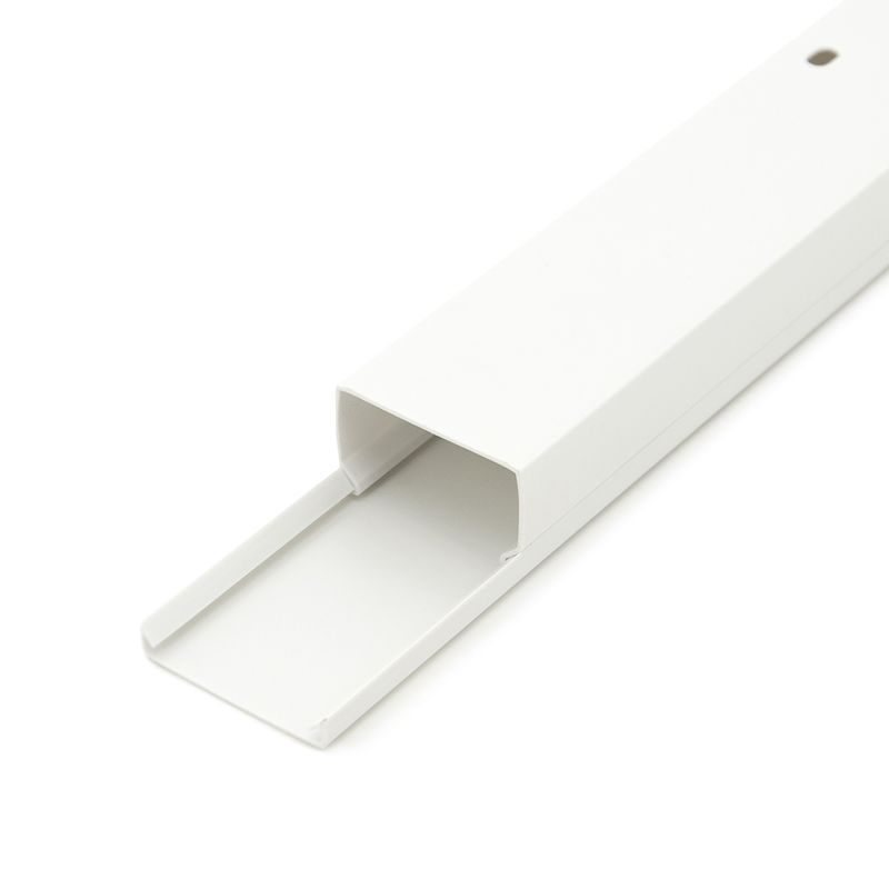 Korytko kablowe CanaLux CNL-C-40025-30, kanał elektroinstalacyjny 40x25mm z pokrywą 60 mb, białe, 30 szt.