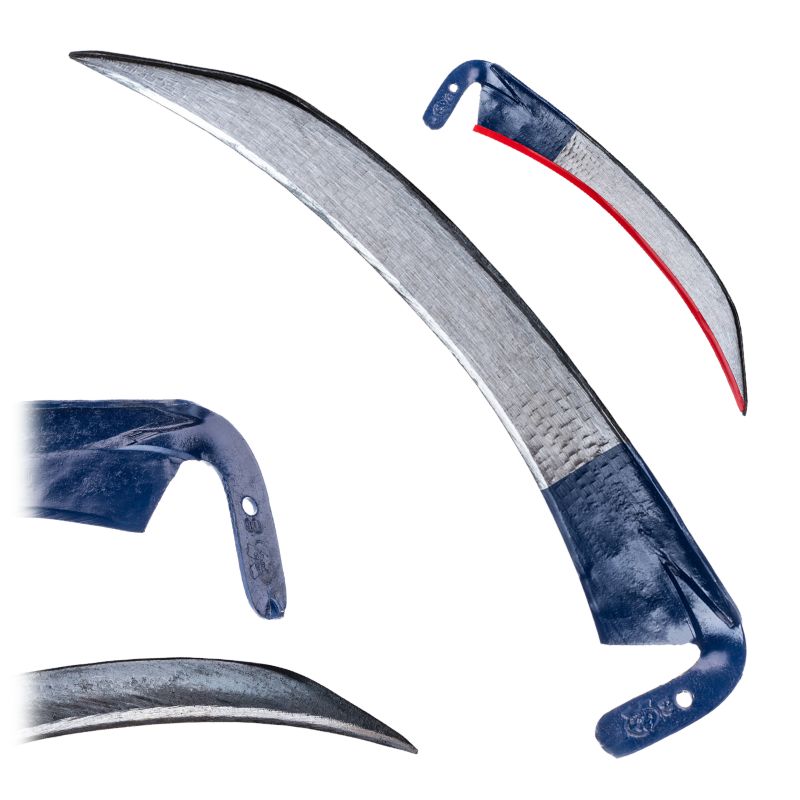 Kosa KADAX Ręczna Kuta Ostrzona Trawy metalowa 60cm Solidna mocna Ogrodowa Leśna 1szt.