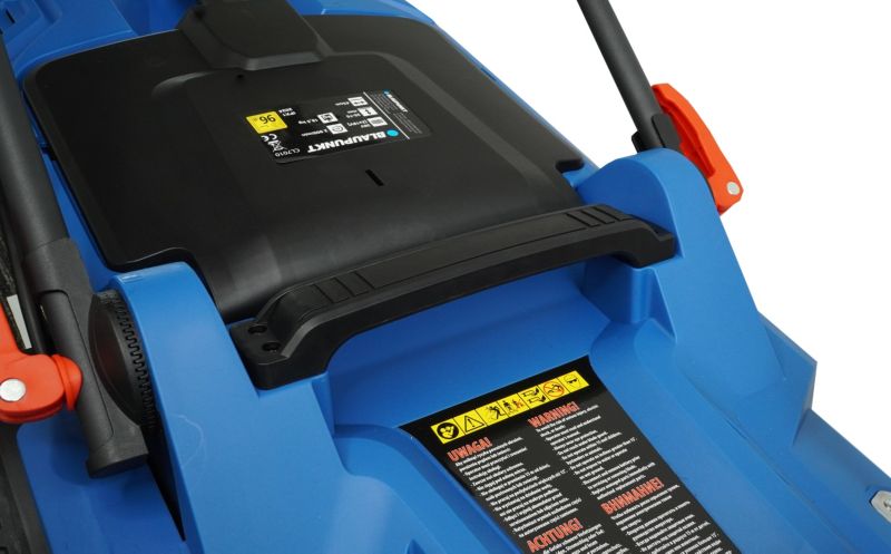 Kosiarka akumulatorowa 50L Koszenie 43 cm ZESTAW 2x Akumulator 5Ah Ładowarka Blaupunkt CL7010 1szt.