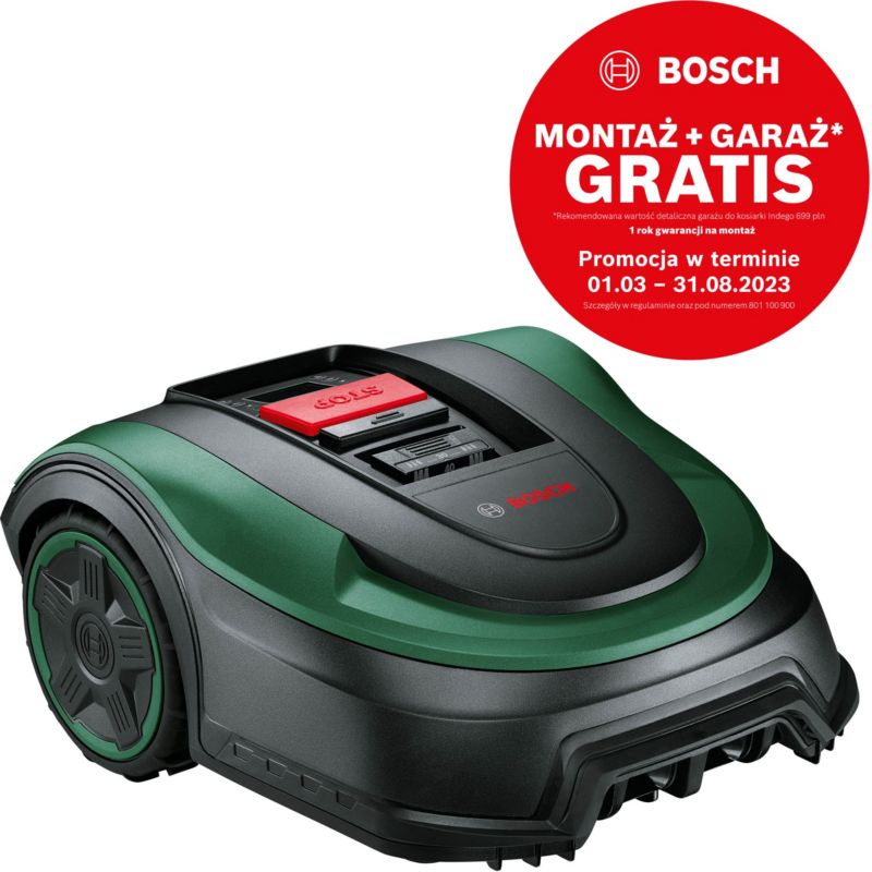 Kosiarka automatyczna Bosch Indego S+ 500 z funkcją komunikacji