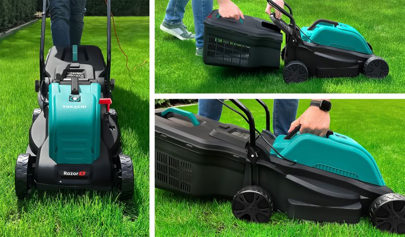 Kosiarka elektryczna indukcyjna Tokachi Razor 3 z regulacją 33 cm 1 szt.