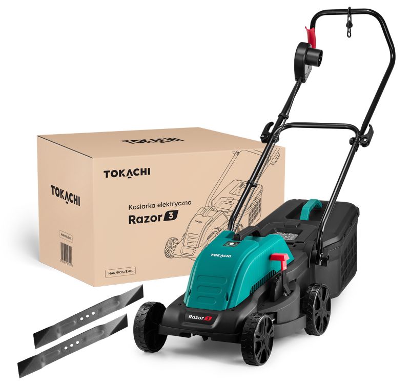 Kosiarka elektryczna indukcyjna Tokachi Razor 3 z regulacją 33 cm 1 szt.