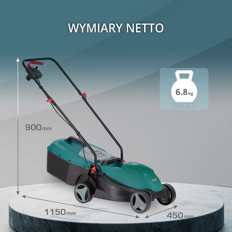Kosiarka elektryczna Könner & Söhnen 1000 W 32 cm 1 szt.