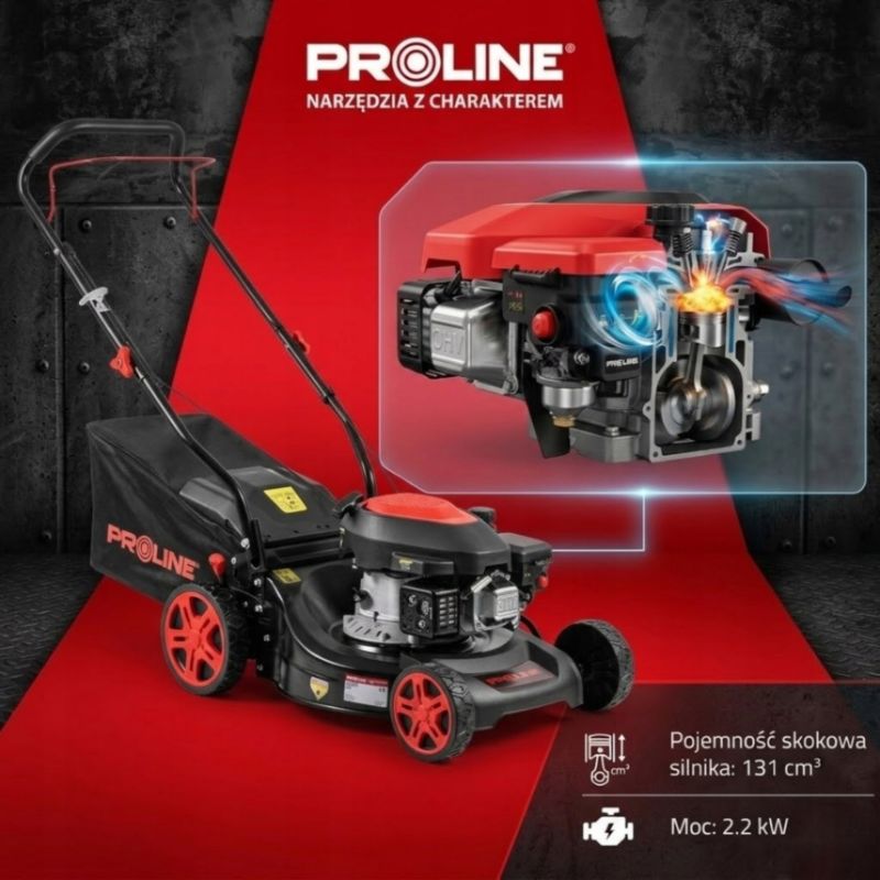 Kosiarka PROLINE spalinowa 410mm 131cc 2.2kW 25-75mm 1 szt.