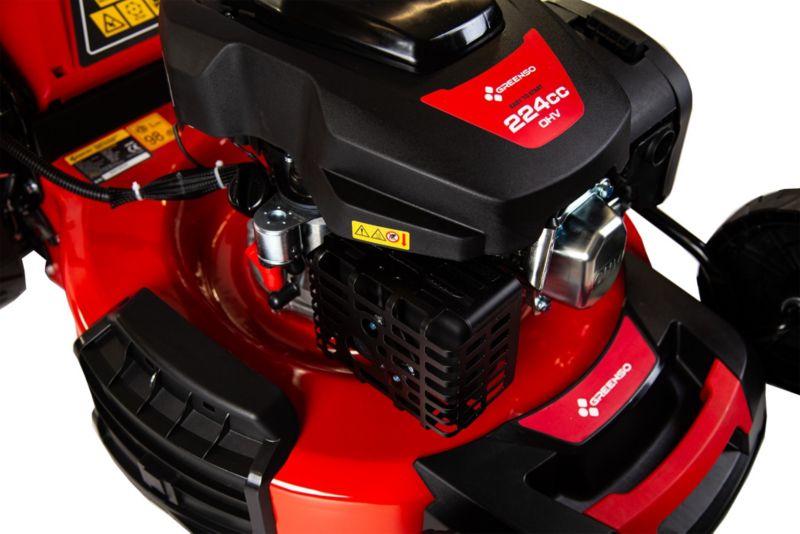 Kosiarka spalinowa Greenso KS56-G224NE z napędem 6 KM szerokość robocza 56 cm 1 szt.