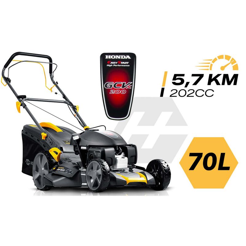 Kosiarka spalinowa Humberg HM-603 z napędem Honda 5,7KM 51cm kosz 70L 202cc + olej 1szt.