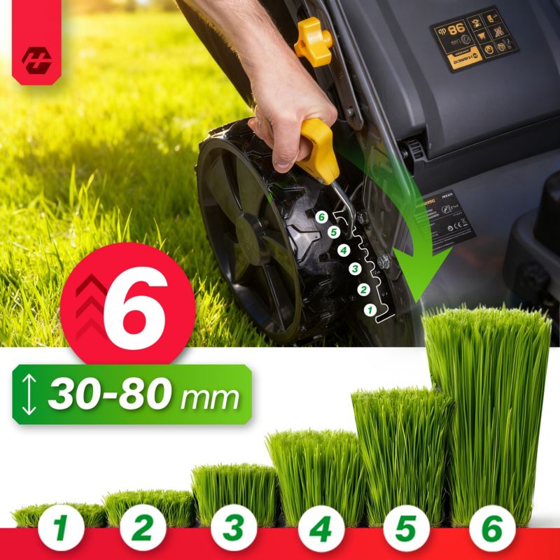 Kosiarka spalinowa Humberg HM-604 z napędem 46cm Briggs&Stratton 140cc + olej 1szt.
