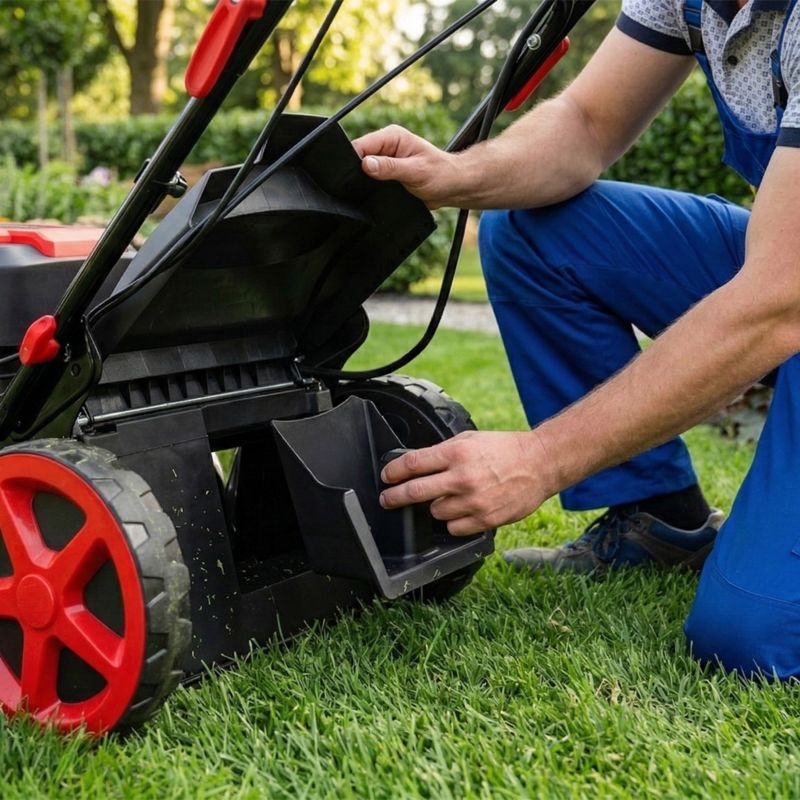 Kosiarka spalinowa Werkberg Garden z napędem mocna silnik 149CC napęd 41cm mulczowanie 1szt.