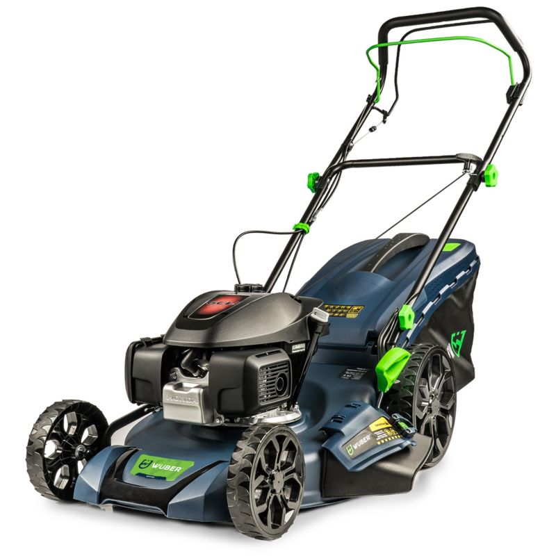 Kosiarka spalinowa z napędem 5,7 KM Wuber szerokość koszenia 56 cm 70l kosz silnik HONDA 1szt.