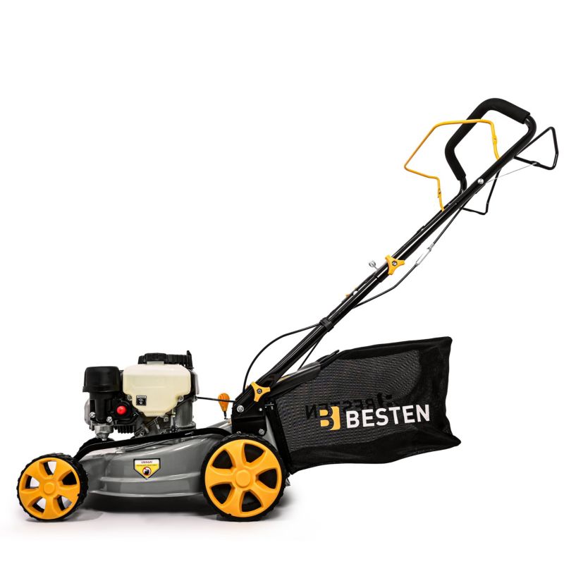 Kosiarka spalinowa z napędem BESTEN 132cc 41 cm z koszem i olejem 1 szt.