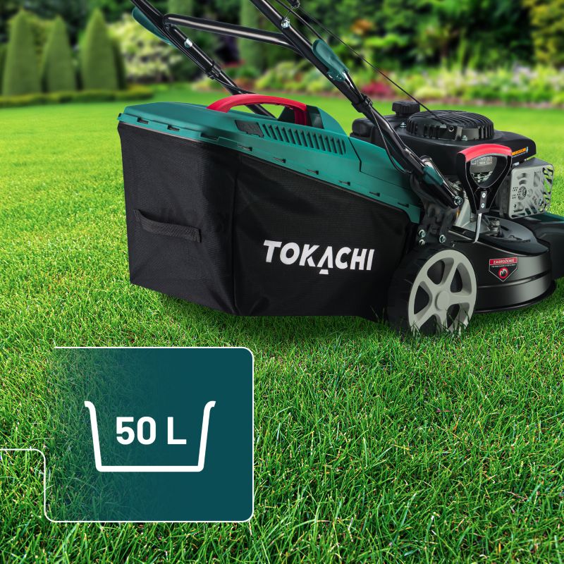 Kosiarka spalinowa z napędem Tokachi WideGO 410 silnik Loncin 139cc 41 cm kosz 50L 1 szt.