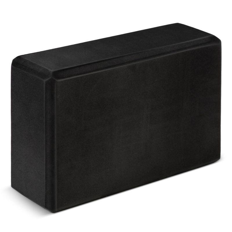 Kostka piankowa Neo-sport do jogi 23x15x8cm NS-962 czarna 1szt.