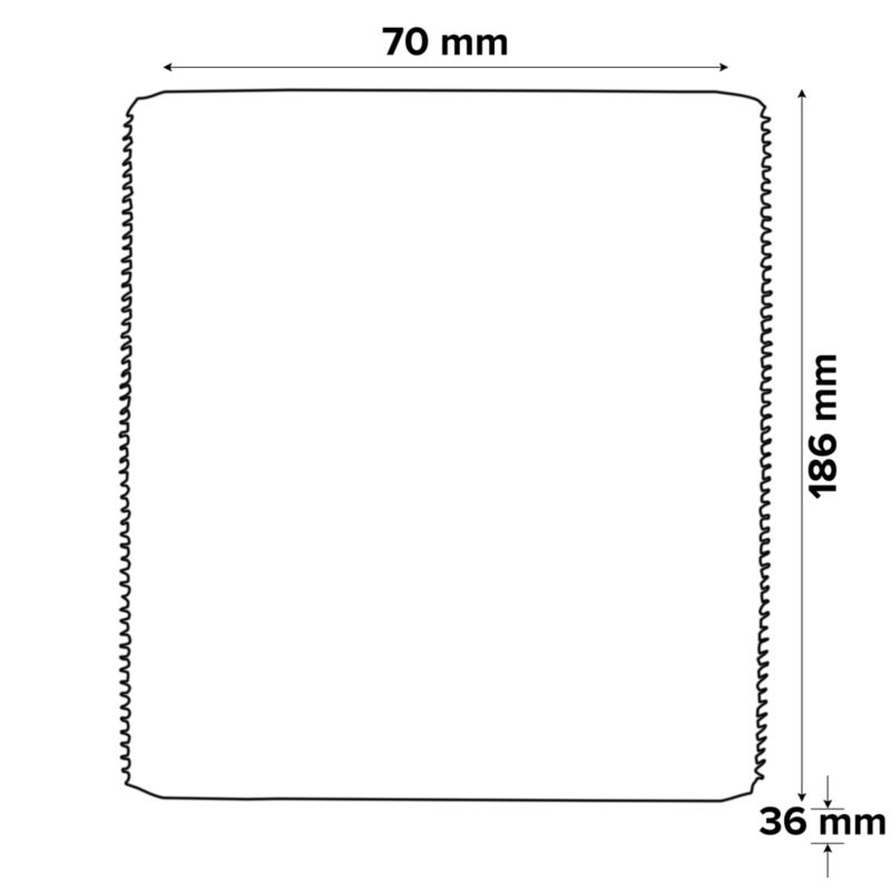 Kostka szlifierska Bosch AUZ 70 G 70 mm