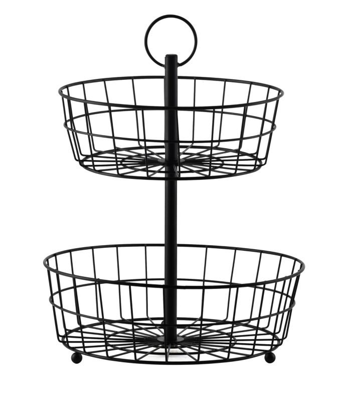 Kosz ALLESKEN CASSIE 38 cm czarny 1 szt.
