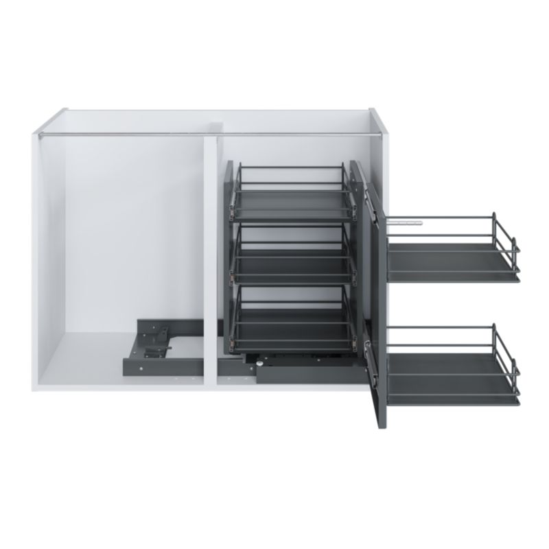 Kosz cargo GoodHome Perbe 100 cm narożny