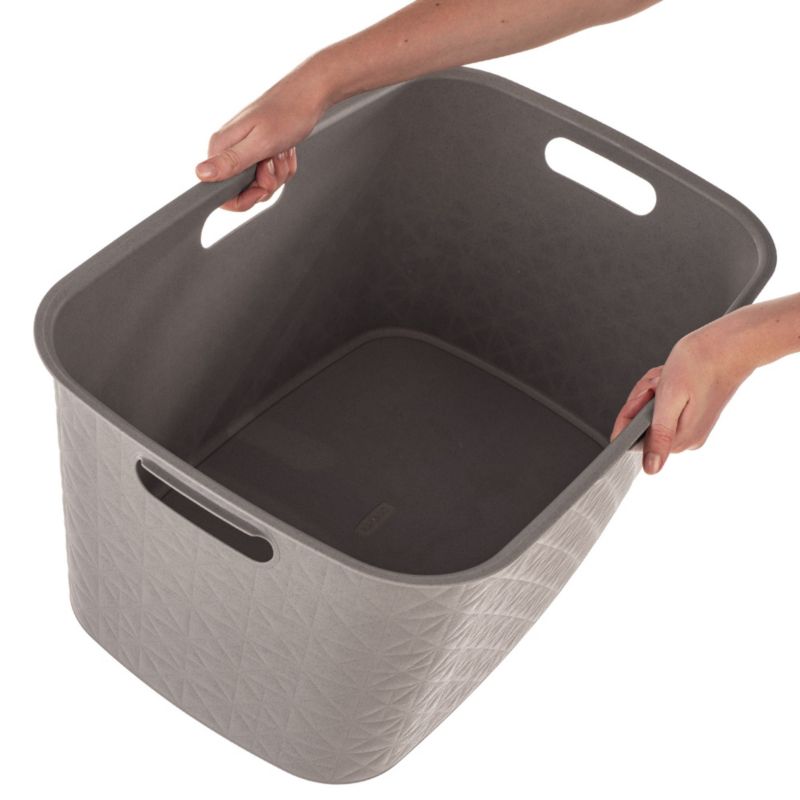 Kosz do magla Curver Softex  45L szary