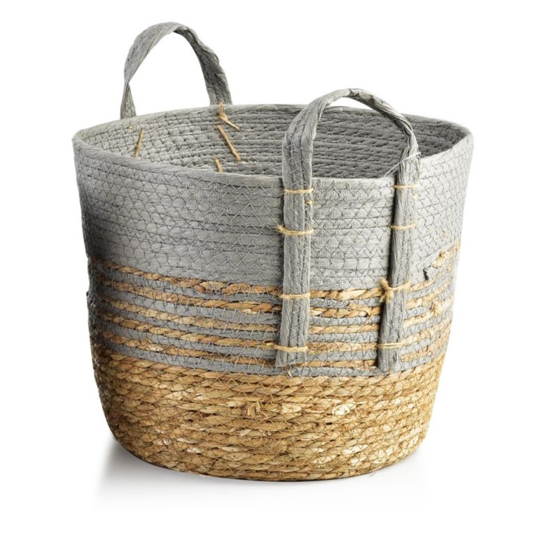 Kosz MONDEX BALI 33 x 33 x 26 cm szaro-beżowy 1 szt.